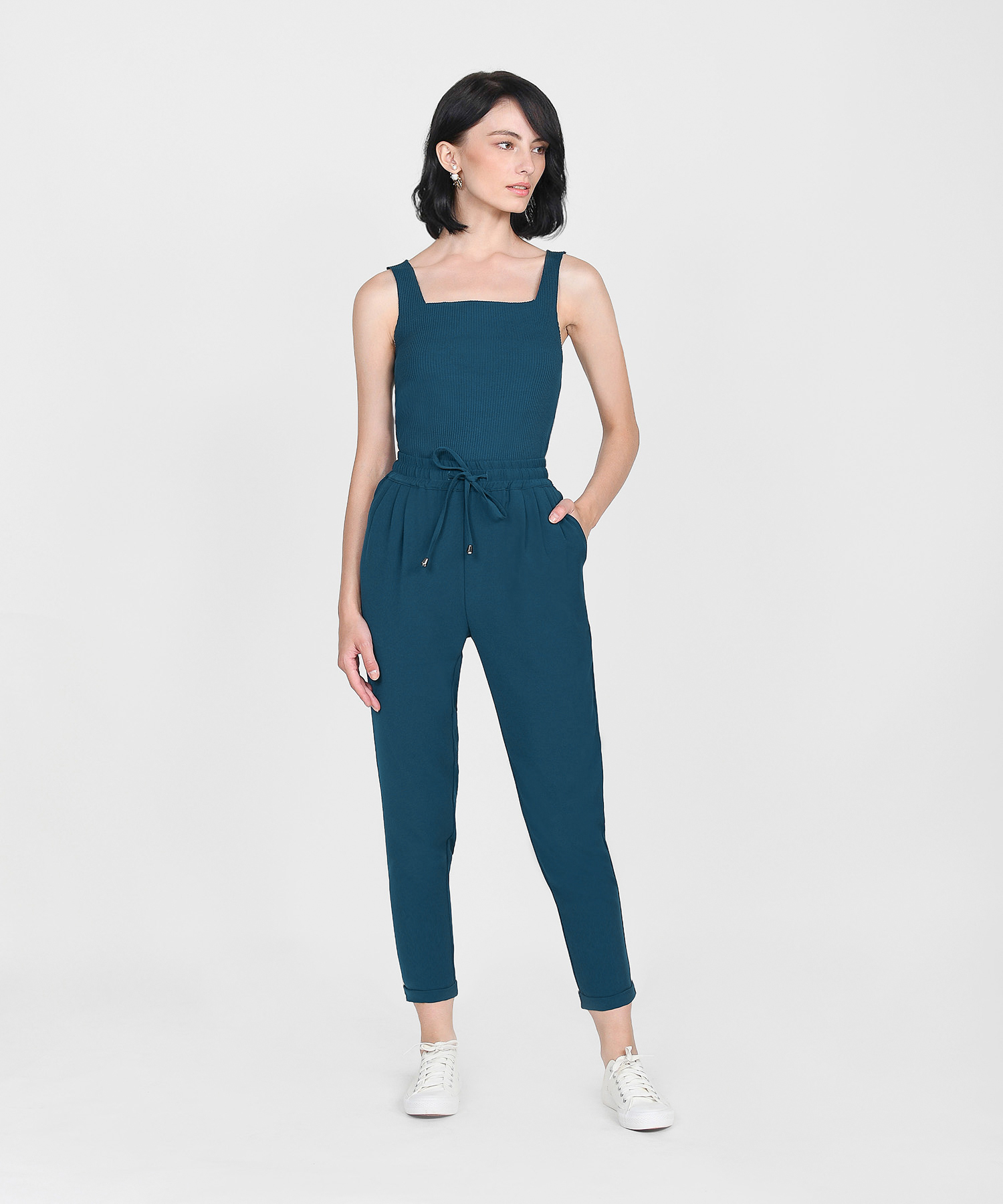 Fort Relaxed Trousers - Dark Teal